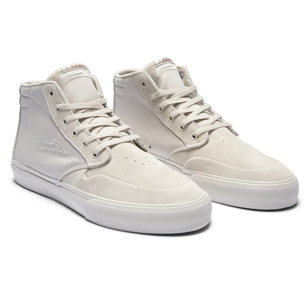 Riley 3 High - Cream Suede