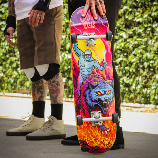 Handpicked Jason Ellis Complete Skateboard with Skate Tool