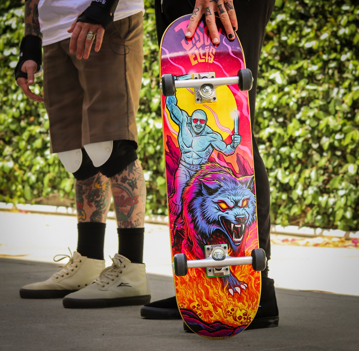 Handpicked Jason Ellis Complete Skateboard with Skate Tool