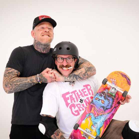 Father Grind Essential Skate Bundle (Course & Complete Skateboard)