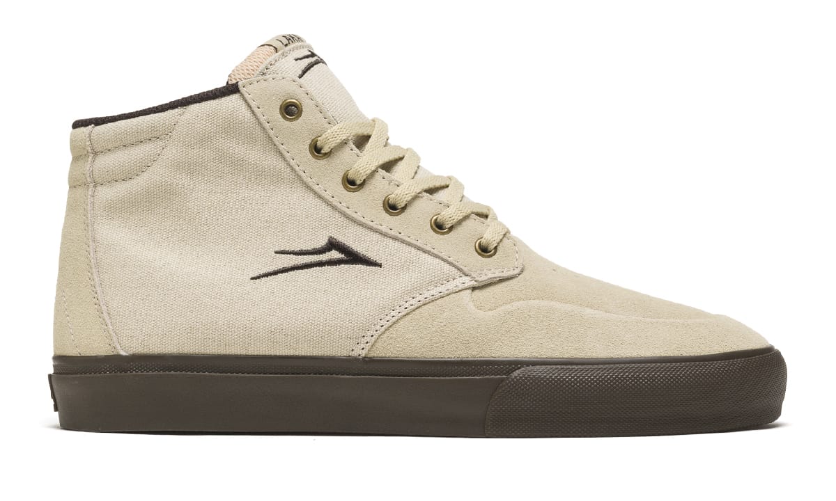 Riley 3 High - Cream/Gum Suede