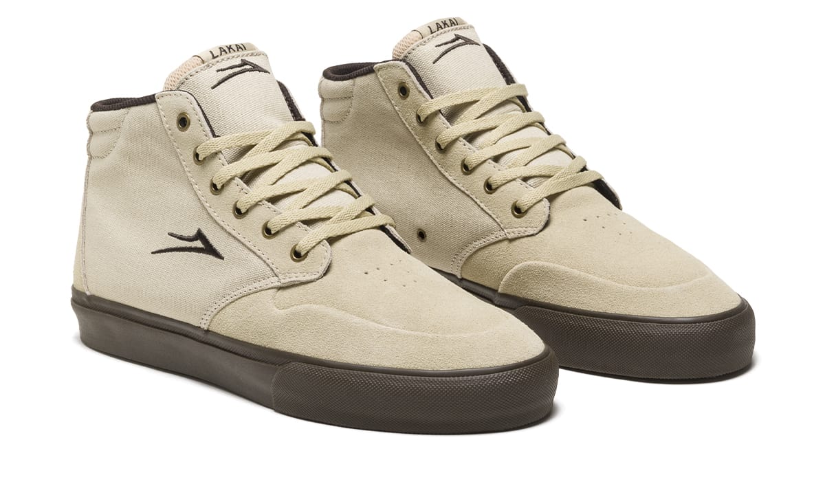 Riley 3 High - Cream/Gum Suede