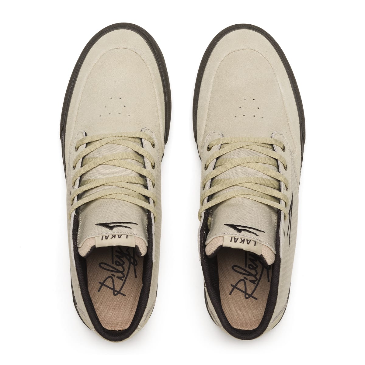 Riley 3 High - Cream/Gum Suede