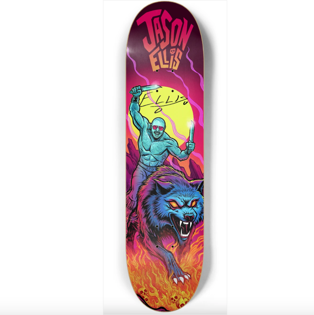 Signed Jason Ellis Deck