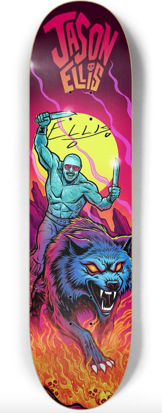 Signed Jason Ellis Deck